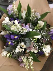 Bouquet de fleurs à Sigean